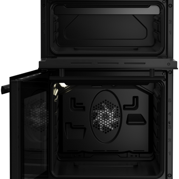 Beko EDVC503B 50cm Electric Double Oven with Ceramic Hob - Black_back