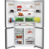 Blomberg KQD114VPX 90.8cm Dual Cooling American Style Fridge Freezer - Brushed Steel_inner1