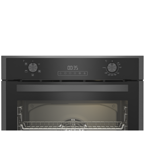 Blomberg ROEN9202DX 59.4cm Built In Electric Single Oven - Dark Steel_top