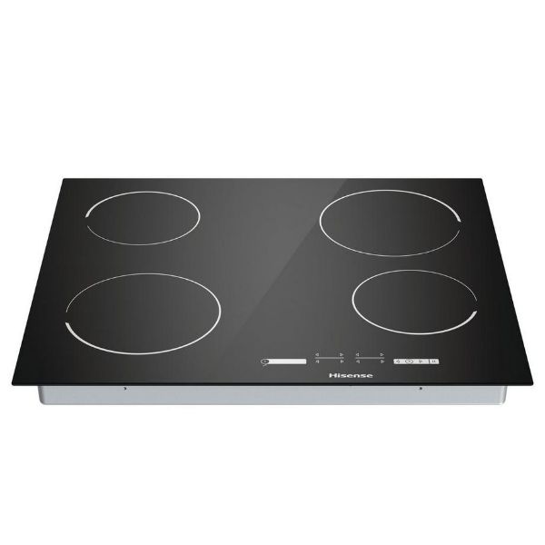 Hisense E6431C 59.5cm Ceramic Hob - Black_tilt