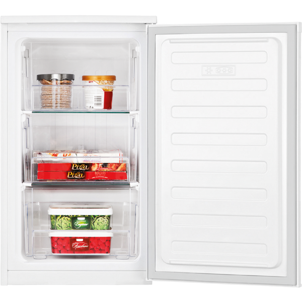 Zenith ZFS4481W Under Counter Freezer - White_open