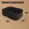 Ninja XSKCRISPBTEUK Woodfire BBQ Combo Crisper Basket - Black_dimen