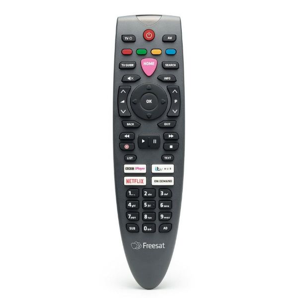 Freesat UHD-4X-1000 Freesat Recorder 1TB - Anthracite_remote