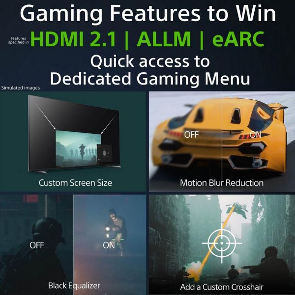 Sony KD43X75WLPU 43"4K HDR Google Smart TV_game