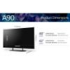 Sony XR42A90KU 42" 4K Ultra HD HDR Google TV_dimen