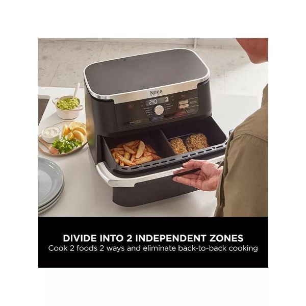 Ninja AF500UK Foodi FlexDrawer Air Fryer  - Black_view