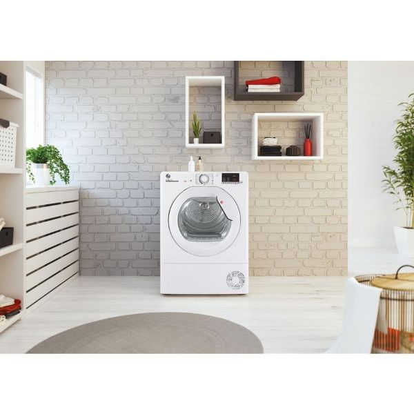 Hoover HLEC8DG 8KG Condenser Tumble Dryer - White_view
