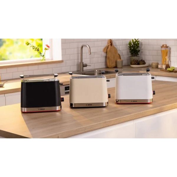 Bosch TAT4M227GB 2 Slice Toaster - Cream_colors