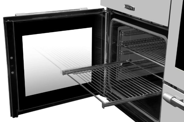 Picture of Leisure CK100C210S Cookmaster 100cm Electric Range Cooker with Five Ceramic Zones in Silver