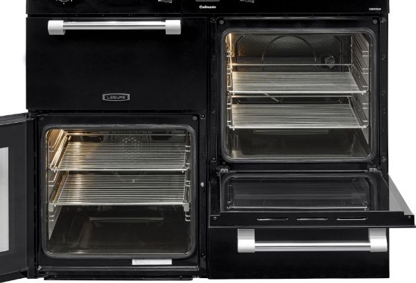 Picture of Leisure CK100D210K Cookmaster 100cm Induction Range Cooker with Five Zones in Black