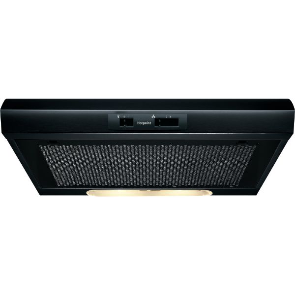 Hotpoint PSLMO65FLSK Visor Cooker Hood in Black