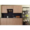 Hotpoint PSLMO65FLSK Visor Cooker Hood in Black