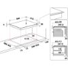 Hotpoint TB7960CBF Flexi Zone Induction Hob in Black dimensions