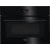 Picture of AEG KMK768080B 59.5cm Built In Combination Microwave Compact Oven in Black - Ex Display