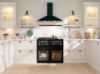Picture of Leisure CC100F521K Chefmaster 100cm Dual Fuel Range Cooker with Glass Top Lid in Black