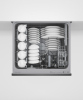 Fisher and Paykel DD60D4HNB9 Series 9 Double DishDrawer™ - Black SteelBirdsEye