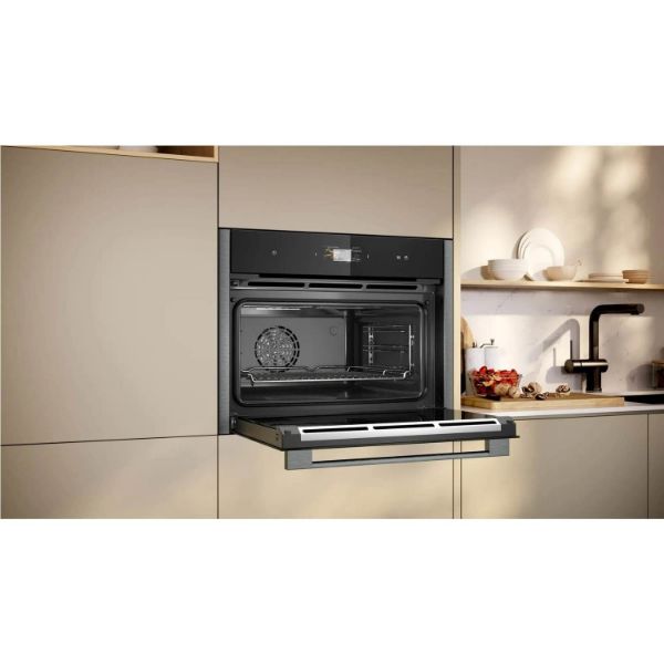 Picture of Neff C24FS31G0B N90 Built in Compact Oven with Steam Function