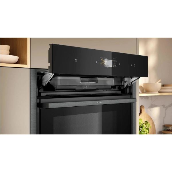 Picture of Neff C24FS31G0B N90 Built in Compact Oven with Steam Function