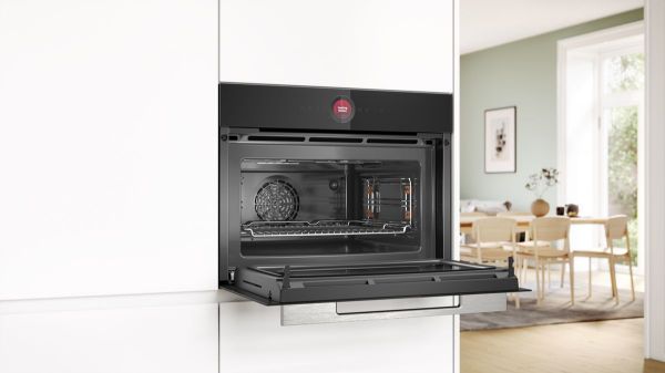 Picture of Bosch CMG7241B1B Series 8 Built in Compact Oven with Microwave Function
