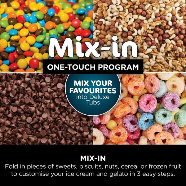 Ninja NC501UK Deluxe 10-in-1 Ice Cream and Frozen Drink Maker - Black_mix in your favourites