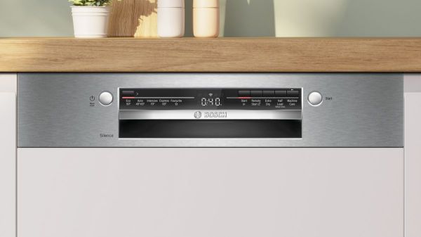 Bosch SMI2HTS02G Semi Integrated Dishwasher Stainless Steel_controls