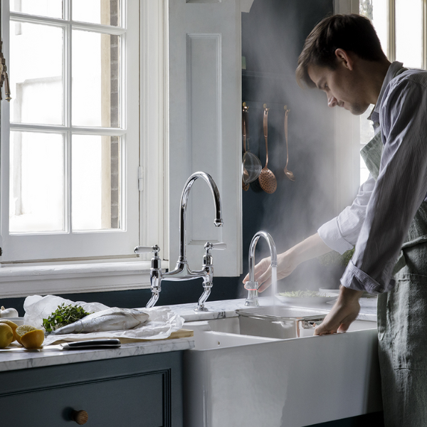PRO3 Classic Nordic Round Single Tap in Stainless Steel 3CNRRVS