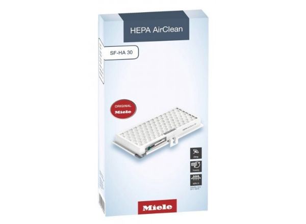 Miele SF-HA30 HEPA AirClean Vacuum Cleaner Filter with TimeStrip®
