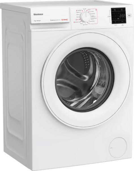 Blomberg LWA27461W 7kg 1400 Spin Washing Machine - White_angled