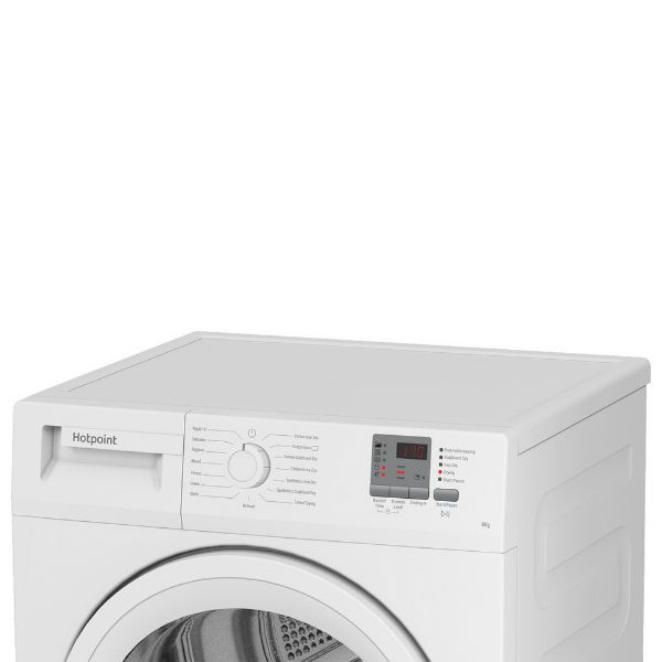 Hotpoint CHDC82WWGDUK 8kg Condenser Tumble Dryer_angled