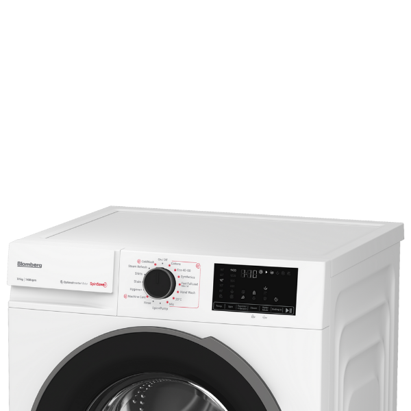 Blomberg LWA210461W 10kg 1400 Spin Washing Machine - White_top angled