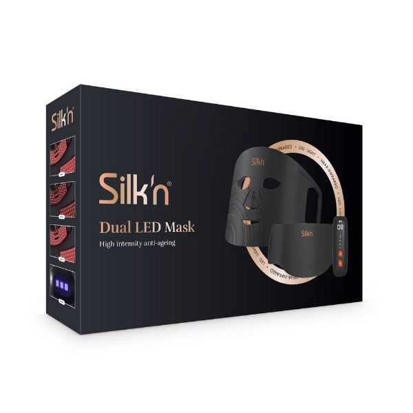 SILK'N FNLM2PCN001 Dual LED Face Mask - Black_box