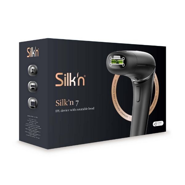 Silk'n SEV1PE1001 Silk'n 7 Hair Remover with Rotatable Head - Black_box