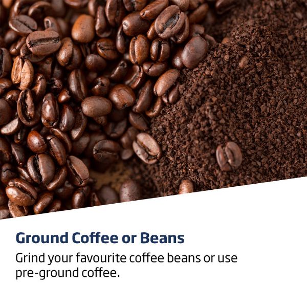 Beko CEG7302B Bean To Cup Fully Automatic Espresso Machine - Black_ground coffee or beans