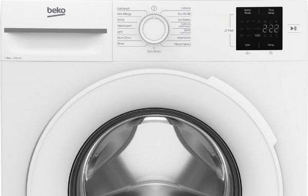 Beko BMN3WT3821W 8kg 1200 Spin Washing Machine - White_top