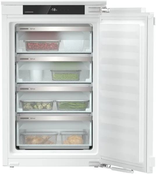 Liebherr IFNd3924 Heated Ceiling, NoFrost, SoftSystem, 4 Freezer Drawers, Door on Door_open1
