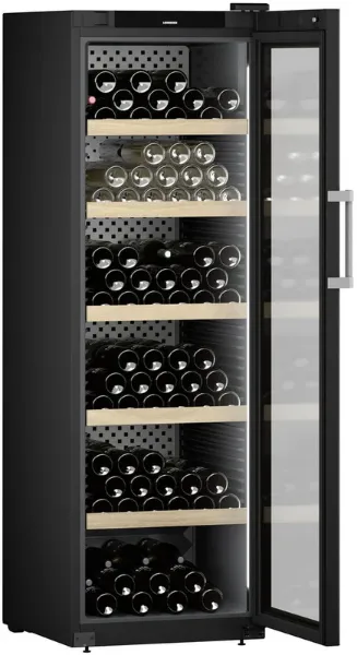Liebherr WPbli 5231 GrandCru Selection Wine storage fridge open