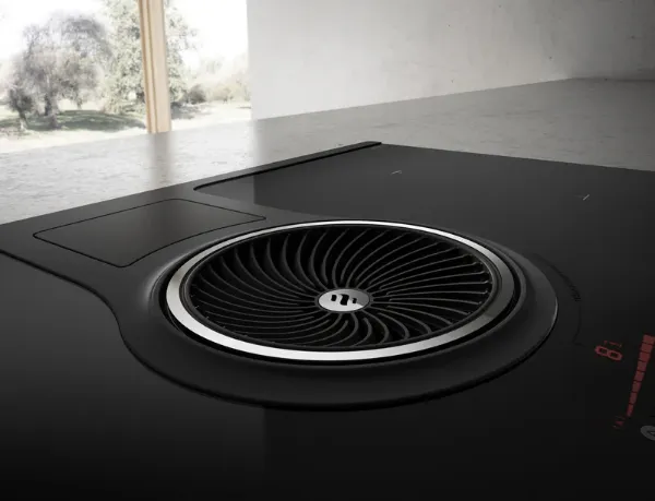 Elica NT-ONE-RC NikolaTesla ONE 83cm Induction Hob with Integrated Extraction - Recirculating_venting hob