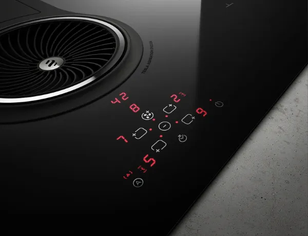 Elica NT-ONE-RC NikolaTesla ONE 83cm Induction Hob with Integrated Extraction - Recirculating_controls