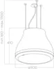 Elica SHINING-PELTROX Shining 50cm Cooker Hood in Brushed Stainless Steel_dimensions