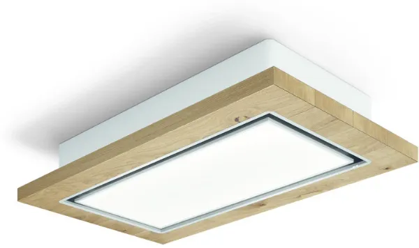 Elica LULL-AT-NAT-RC Lullaby 90cm Cooker Hood in Natural Wood - Recirculating_main