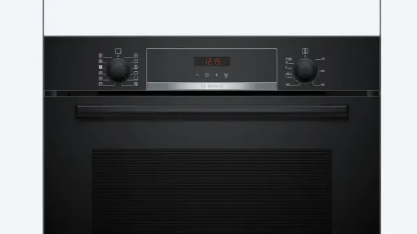 Bosch HQA574BB3B Series 4 60cm Built-in Oven with Added Steam Function_controls