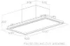 Elica ILLUS-PLS-30-BK Illusion Plus 30cm Cooker Hood in Black_dimensions