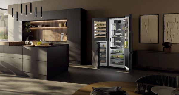 Liebherr XRCbs 5295 Peak BioFresh NoFrost Side-by-side combination with wine tempering compartment_wider room view