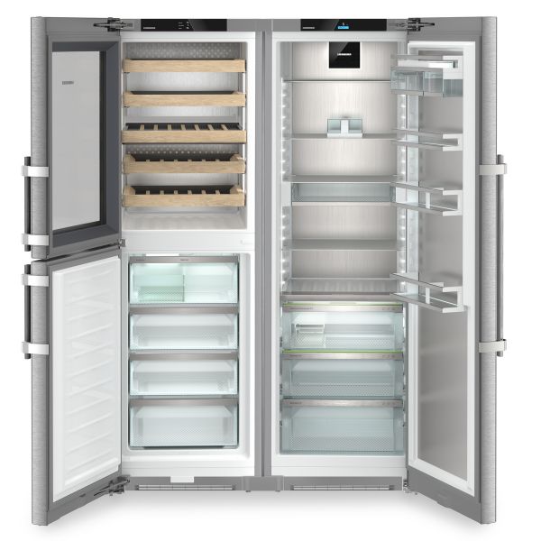 Liebherr XRCst 5295 Peak BioFresh NoFrost Side-by-side combination with wine tempering compartment_interior