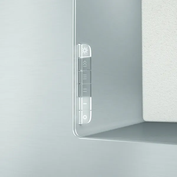 Elica HAIKU-120-SS Haiku 120cm Cooker Hood in Stainless Steel_controls