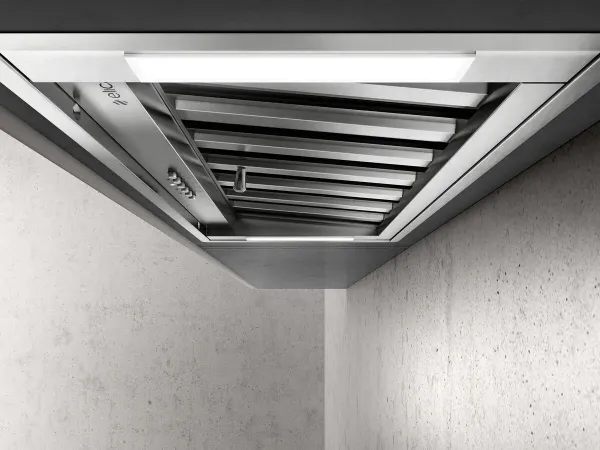 Elica CT-35-90 CT35 PRO 90cm Built-in Cooker Hood in Stainless Steel_light