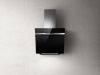 Elica MAJ-ND-BLK-60 Majestic 60cm Wall-Mounted Angled Cooker Hood in Black - No Drip_main