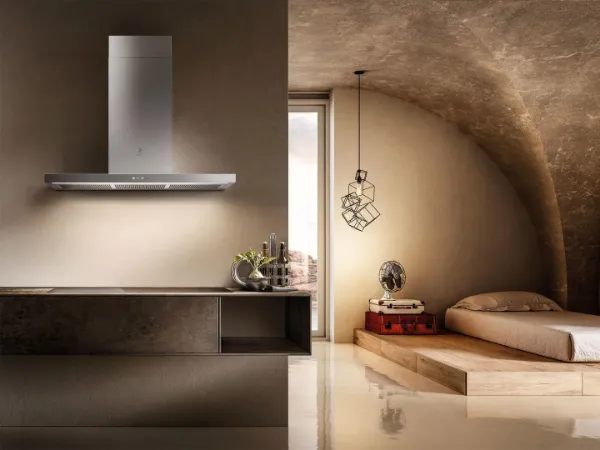 Elica THIN-90 Thin 90cm Slimline Cooker Hood in Stainless Steel_lifestyle