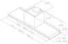 Elica LEVER-120 120cm Wide Integrated Hood in Stainless Steel_dimensions