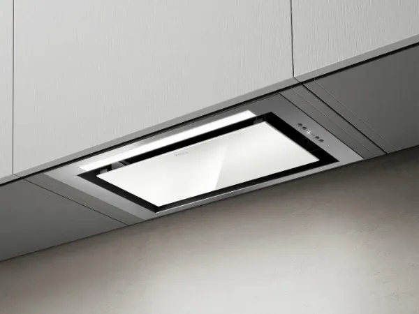 Elica SLEEK2.0-WH-60 Sleek 2.0 60cm Integrated Cooker Hood in White Glass_main